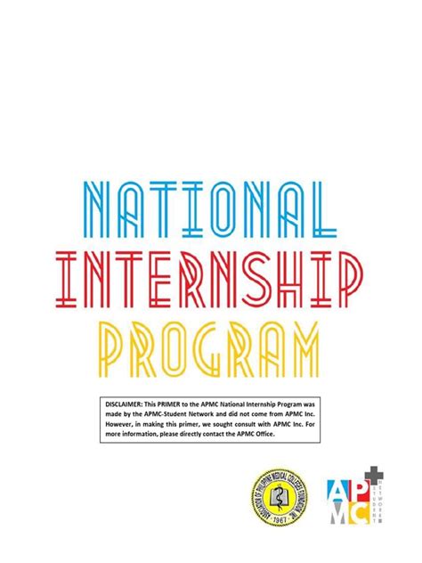 enips internship|Apmc National Internship Program Primer .